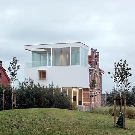 Aime Aan Zee Beachhouse 5p - Private Garden & 2 Free Parkingspots 别墅